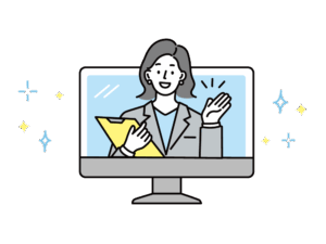 機器販売・保守イメージイラスト