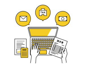 総務経理イメージイラスト